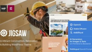 Jigsaw (v1.7.0) Building & Construction WordPress Theme