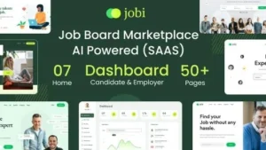 Jobi v1.6 - Job Board Marketplace | AI Powered (SAAS)