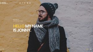 Jonny (v1.0.7) Personal WordPress Theme