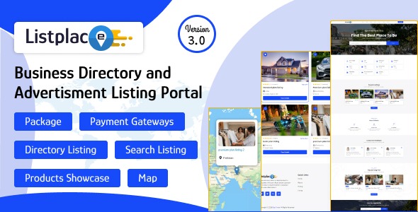 Listplace (v3.0) A Complete Directory Listing Platform