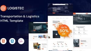 Logistec v1.0.1 Transportation & Logistics WordPress Theme