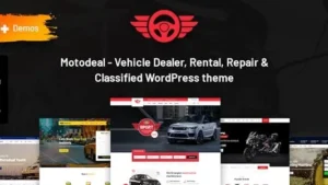 Motodeal – Car Dealer & Classified WordPress Theme v1.0.8