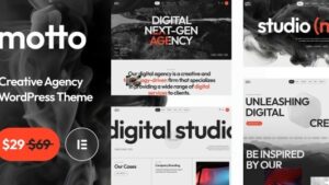 Motto (v1.0.13) Creative Agency & Startup WordPress Theme