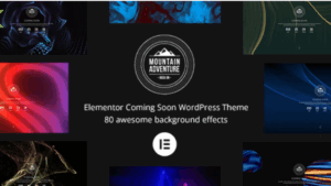 Mountain v5.0.0 Elementor Coming Soon WordPress Theme