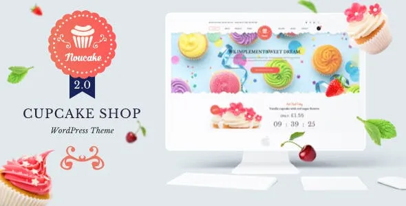 Noucake (v3.0.0) Bakery WordPress Theme