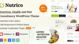 Nutricorp (v5.3) Nutrition & Health Creative WordPress Theme