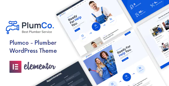 Plumco (v1.0.5) Plumber WordPress Theme