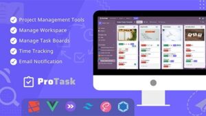 ProTask v1.5.5 A teamwork project management tool including time tracking