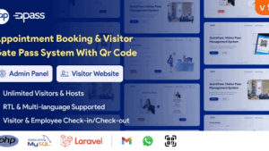 QuickPass (v5.8) Visitor Gate Pass Management System [Activated]