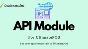 REST API Module for UltimatePOS v3.0