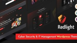 Redlight (v1.1) Cyber Security & IT Management WordPress Theme