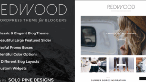 Redwood (v1.7.1) A Responsive WordPress Blog Theme