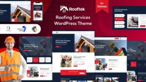 Rooftek v1.0.0 Roofing Services WordPress Theme