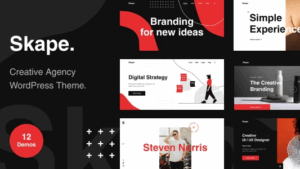 Skape (v1.0.0) Creative & Modern Agency WordPress Theme GPL