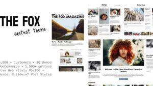 Fixed* The Fox (v6.2) Magazine Newspaper News WordPress Theme