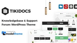 Tikidocs v2.2.3 Knowledgebase & Support Forum WordPress Theme + RTL