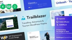 Trailblazer v1.6.0 Travel Theme + AI