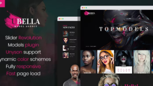 UBella (v1.5.0) Model Agency WordPress Theme