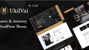 Ukilvai v1.1.7 Lawyer & Attorney WordPress Theme