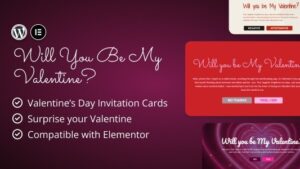 Valentine’s Day Invitations for Elementor v1.0.0