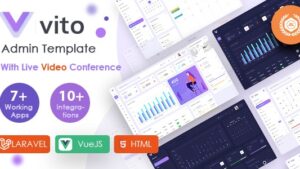 Vito v2.0.1 Vue, Laravel, HTML Admin Dashboard Template