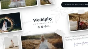 Weddphy (v1.2.0) Wedding Photography WordPress Theme