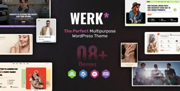 Werk (v1.0.5) Elementor Multipurpose WooCommerce Theme