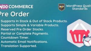 WooCommerce Pre Order v1.4.0 Pre Booking | Pre Release Purchase