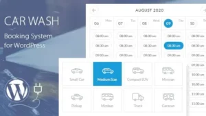 Car Wash Booking System For WordPress v2.9 Download [Activated]