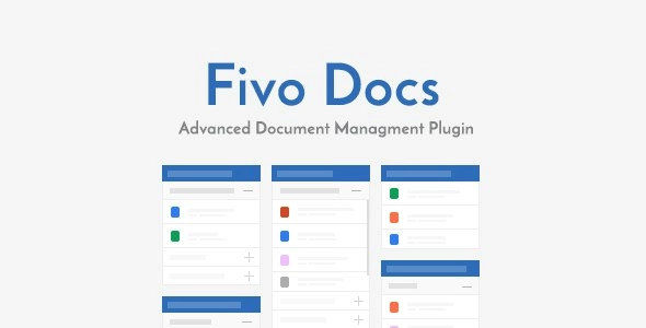 Fivo Docs v1.2.2 – WordPress Documents and Attachments Manager