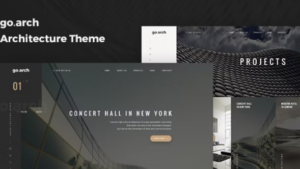 go.arch v1.3.2 Architecture and Interior WordPress Theme
