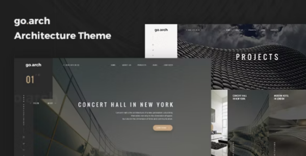 go.arch v1.3.2 Architecture and Interior WordPress Theme