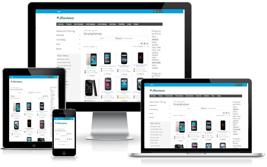 iReview v1.6.2 jReviews Directory & Reviews Theme