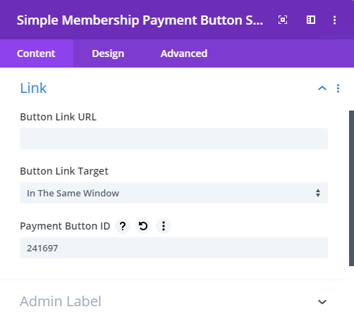 Simple Membership Payment Button Module v1.1.3