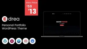 Edrea - Personal Portfolio Template
