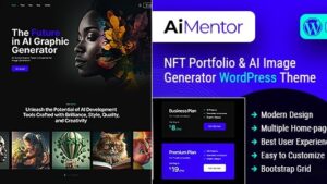 AI Mentor v1.0 AI Image Generator WordPress Theme