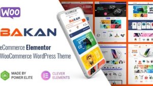 Bakan (v1.4.14) eCommerce Elementor WooCommerce WordPress Theme