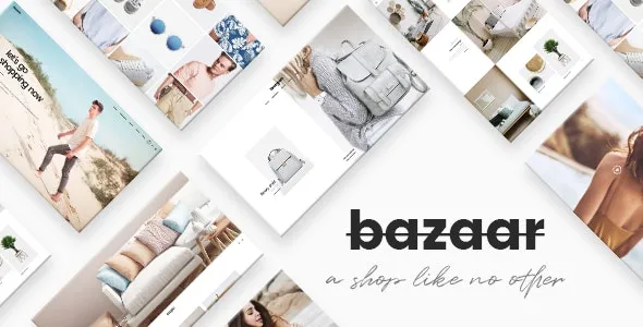 Bazaar v2.1 - Modern Sharp eCommerce Theme