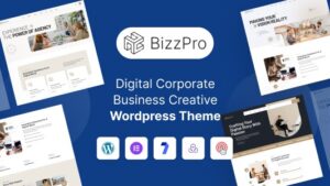Bizzpro (v1.0.1) Digital Corporate Business Creative WordPress Theme