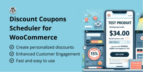 Discount Coupons Scheduler for WooCommerce v1.0