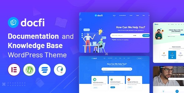 Docfi v1.0.2 Documentation and Knowledge Base WordPress Theme