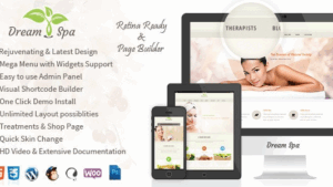 Dream Spa (v4.3) Salon, Spa WordPress Theme