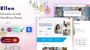 Ellen (v2.0.0) LMS Education & Online Courses Coaching WordPress Theme