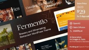 Fermentio (v1.6.0) Brewery and Winemaking Restaurant WordPress Theme