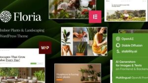 Floria (v1.7.0) Gardening & Landscaping WordPress Theme