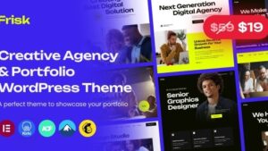 Frisk (v2.0) Creative Agency & Portfolio WordPress Theme