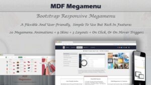 MDF Megamenu v1.1.6 Bootstrap Responsive WordPress Megamenu