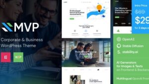 MVP v1.5.0 Finance WordPress Theme