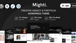 Mighti v1.0.9 Creative Agency & Portfolio WordPress Theme
