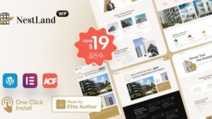 NestLand (v1.3) Real Estate WordPress Theme